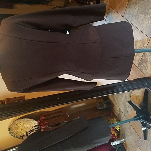 Byer Too! Vintage Brown Skirt Suit - Picture 4 of 7